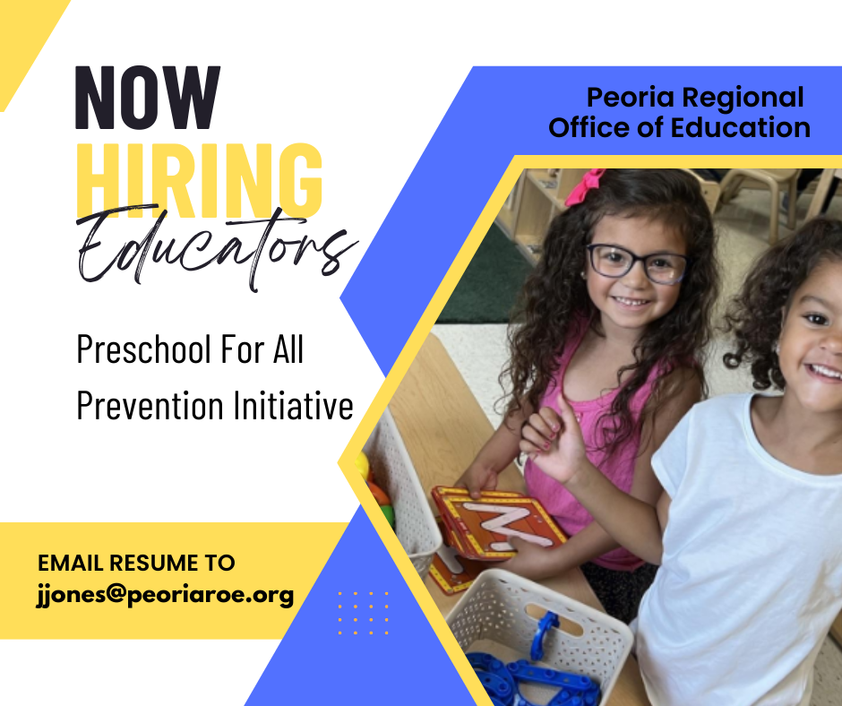 Preschool For All Students looking for great teachers!